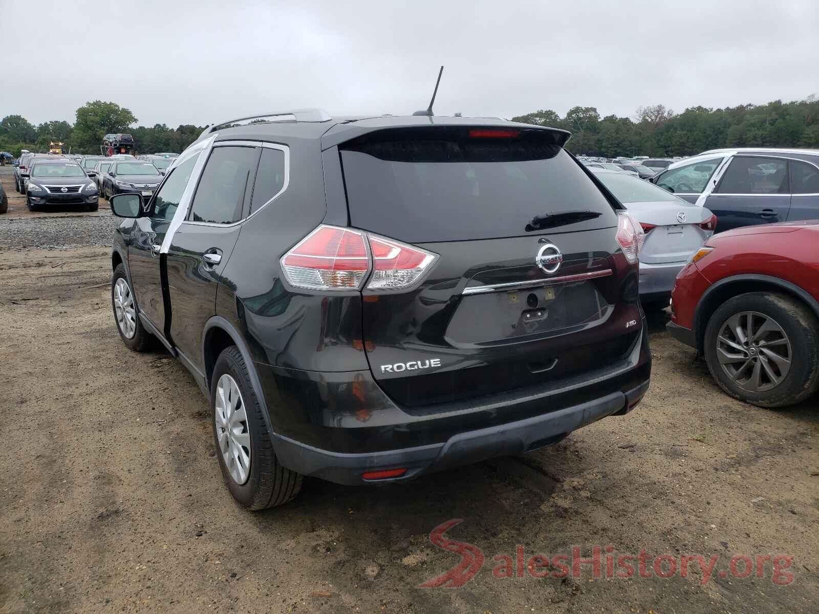 KNMAT2MV1GP635033 2016 NISSAN ROGUE