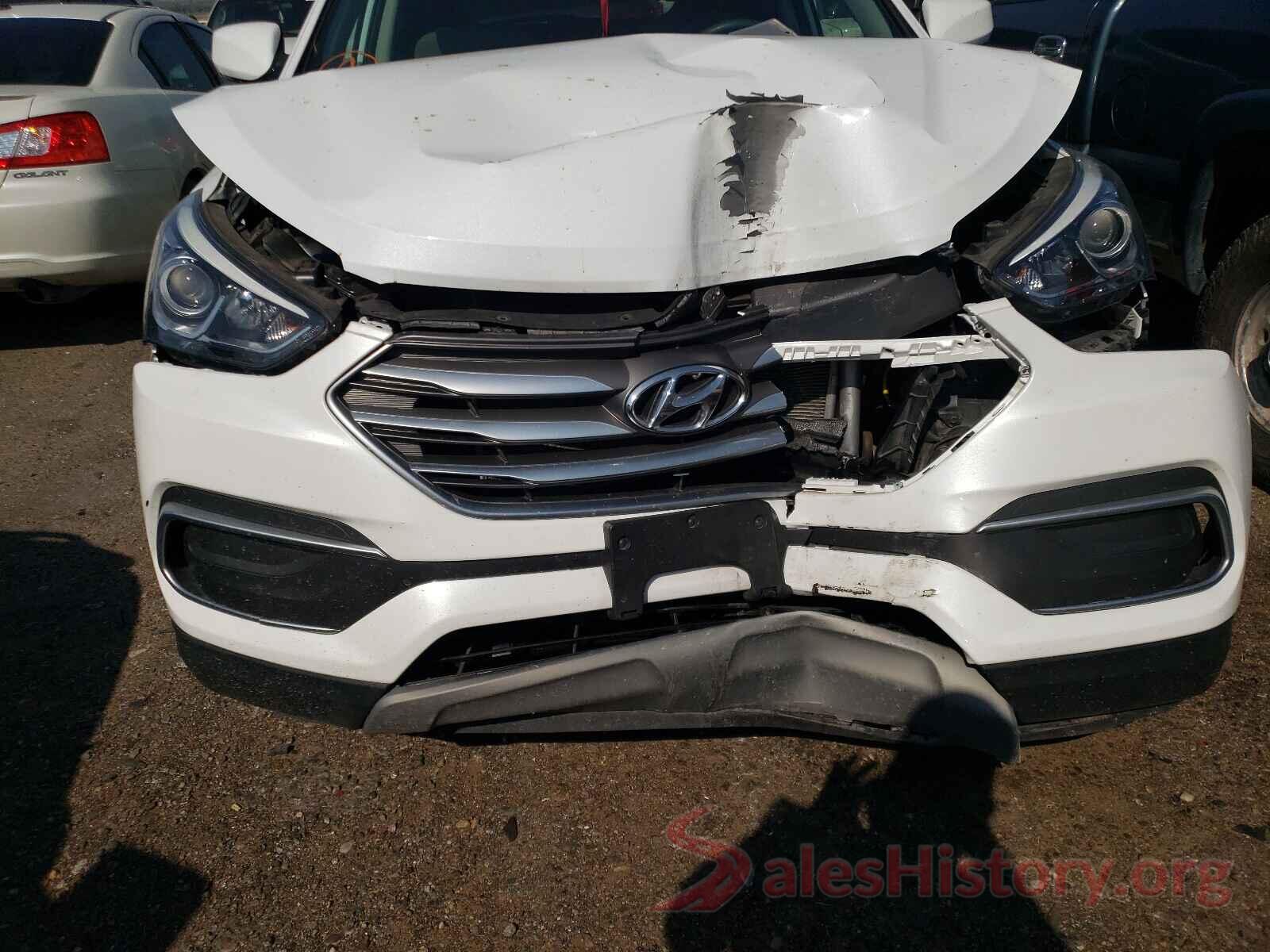 5NMZTDLBXJH095610 2018 HYUNDAI SANTA FE