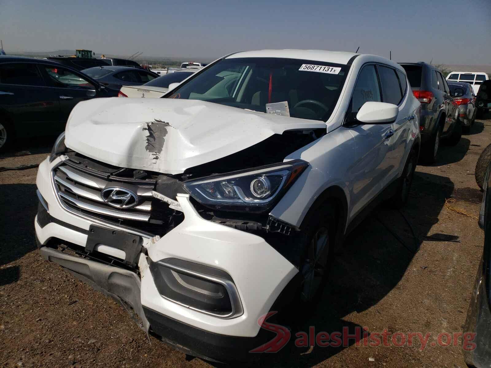 5NMZTDLBXJH095610 2018 HYUNDAI SANTA FE