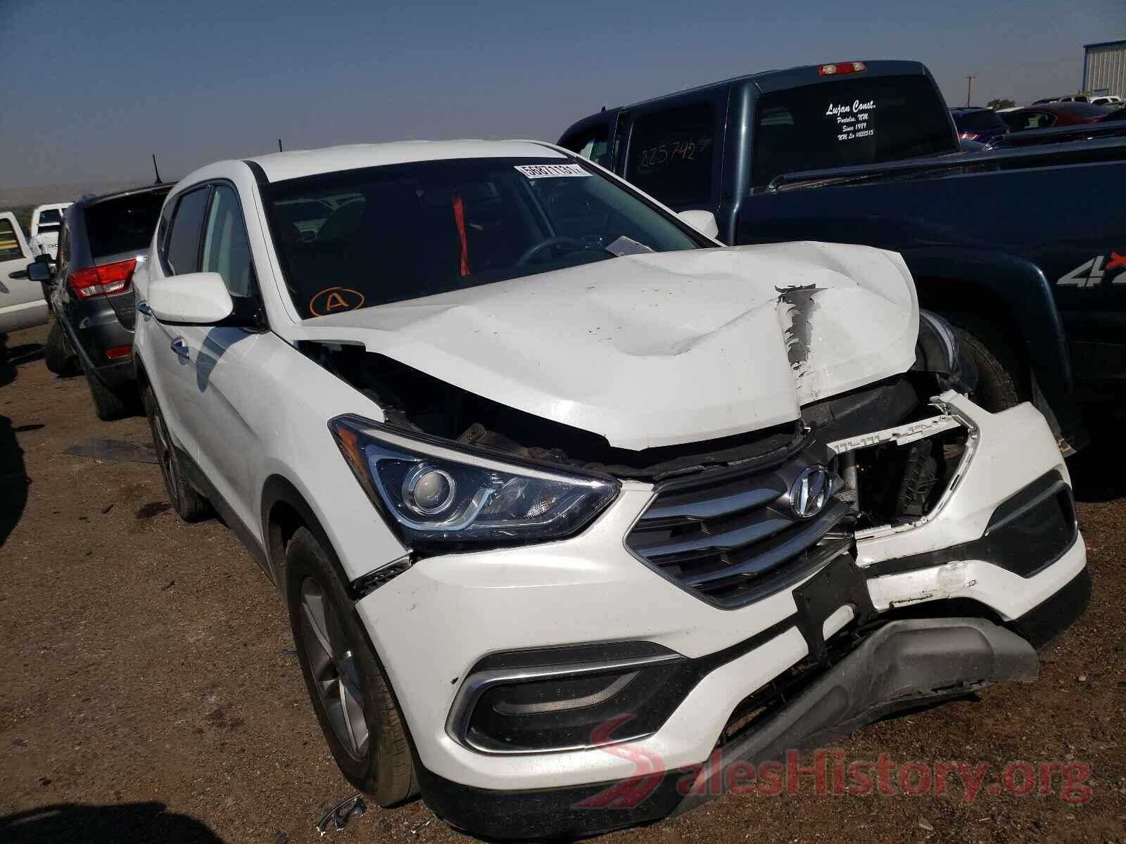 5NMZTDLBXJH095610 2018 HYUNDAI SANTA FE