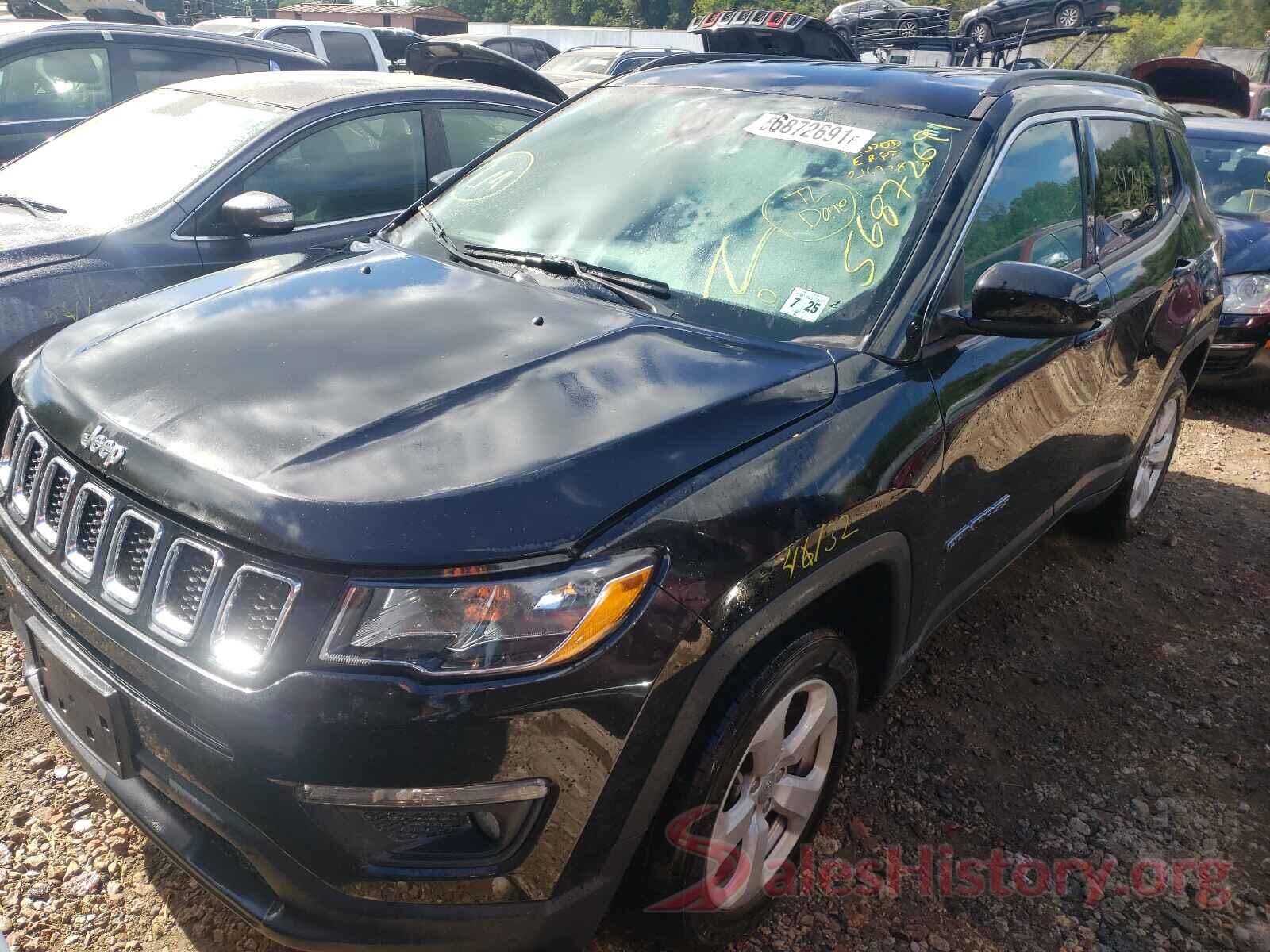 3C4NJDBB1LT224250 2020 JEEP COMPASS