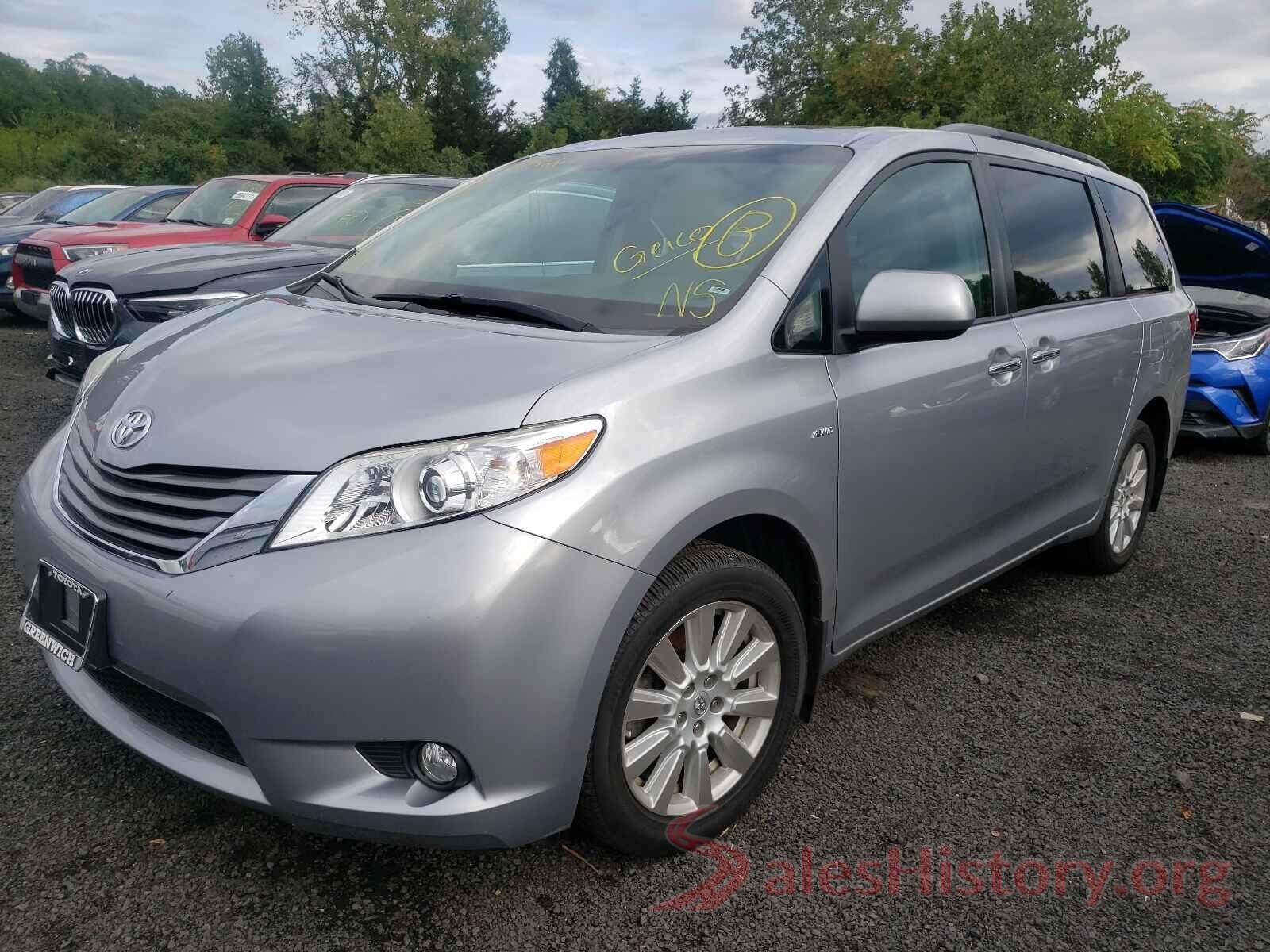 5TDDZ3DC0HS148851 2017 TOYOTA SIENNA