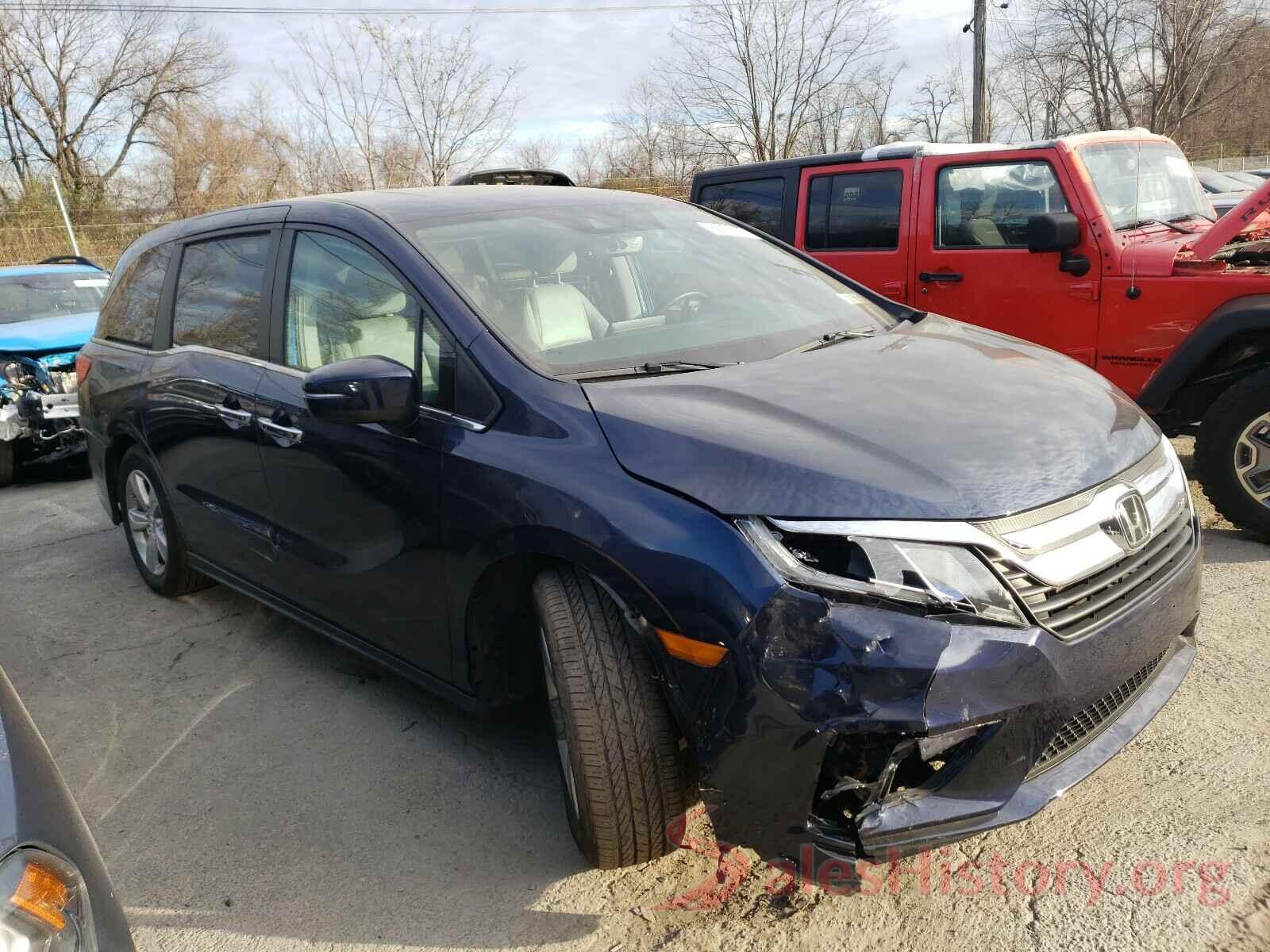 5FNRL6H78KB129109 2019 HONDA ODYSSEY