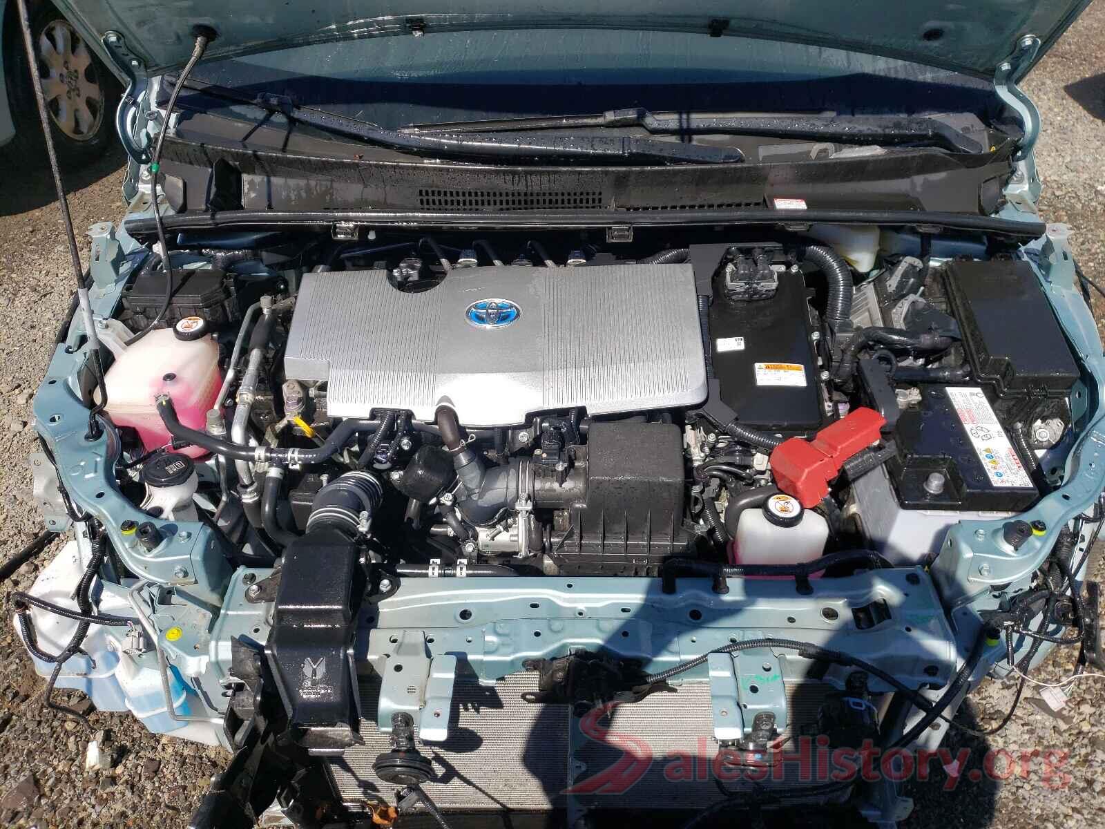 JTDL9RFU1K3003492 2019 TOYOTA PRIUS