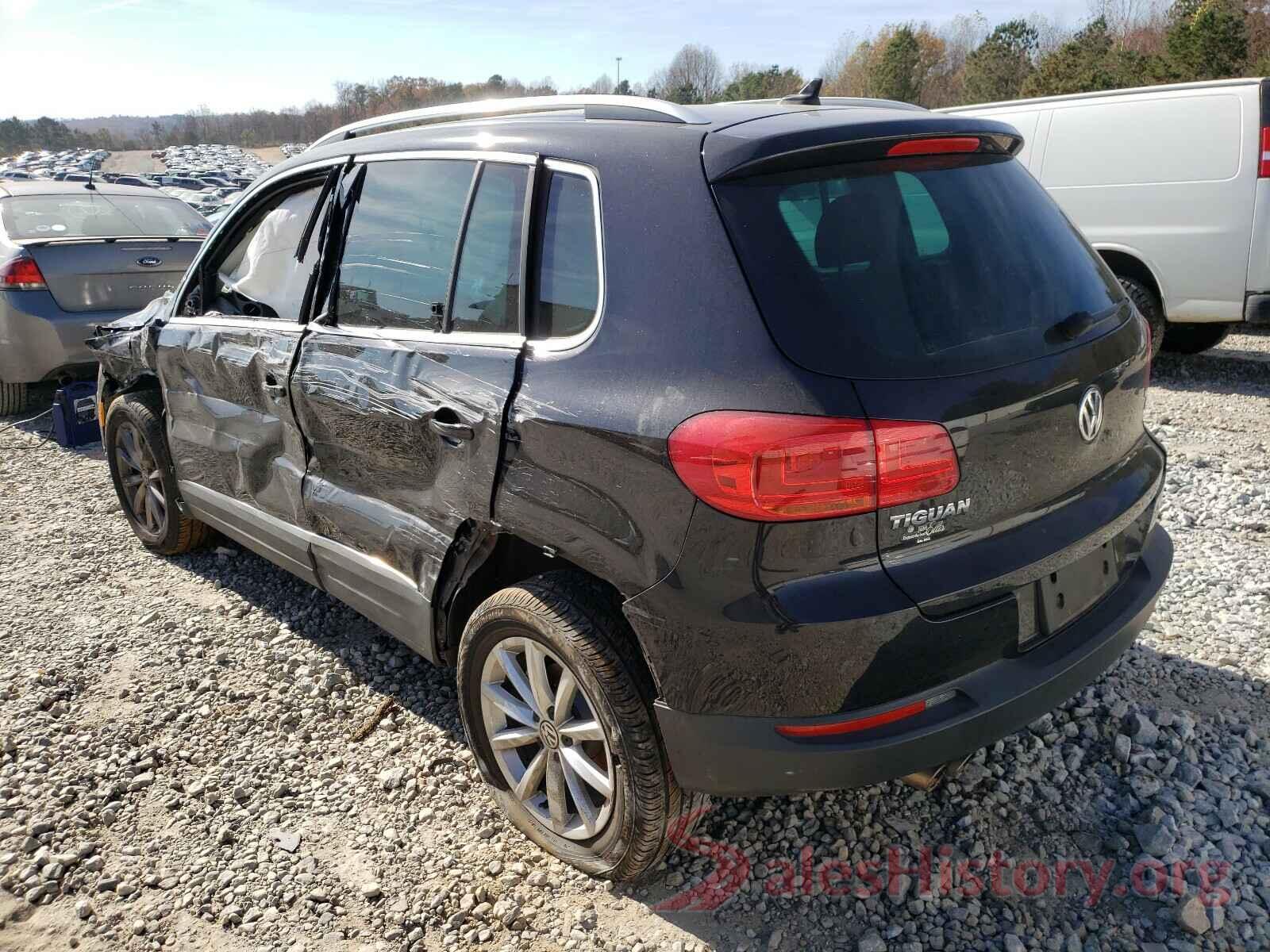 WVGRV7AX0HK041818 2017 VOLKSWAGEN TIGUAN