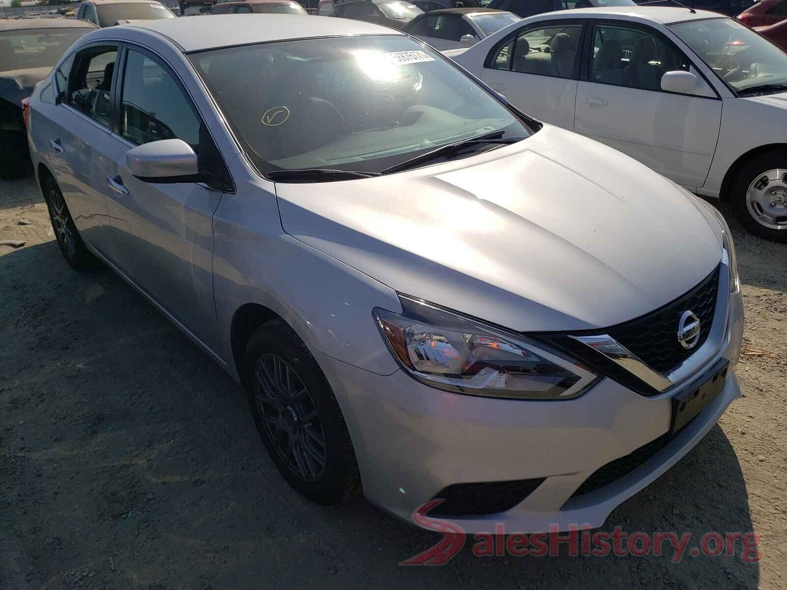 3N1AB7AP1HY254839 2017 NISSAN SENTRA