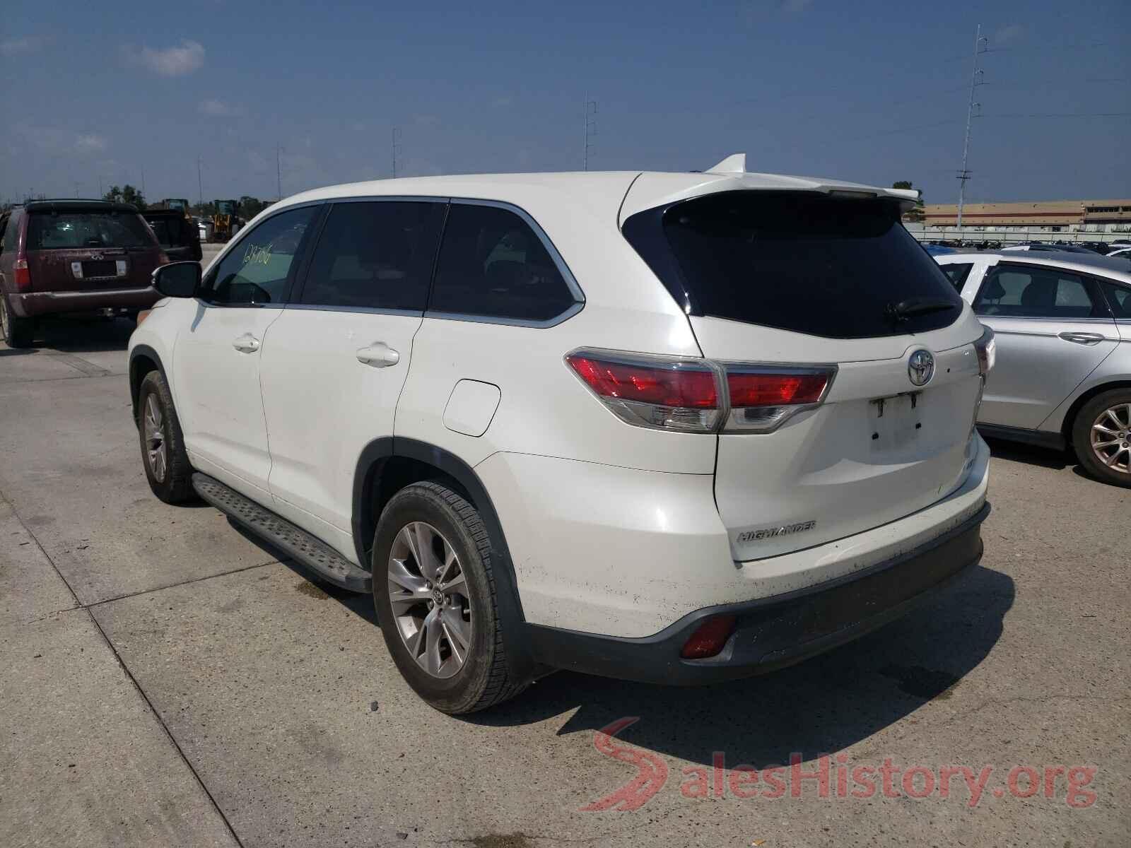 5TDZKRFH6GS148180 2016 TOYOTA HIGHLANDER