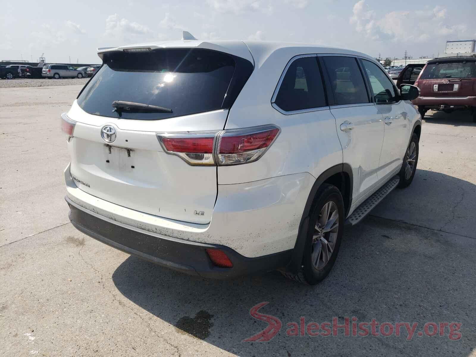 5TDZKRFH6GS148180 2016 TOYOTA HIGHLANDER