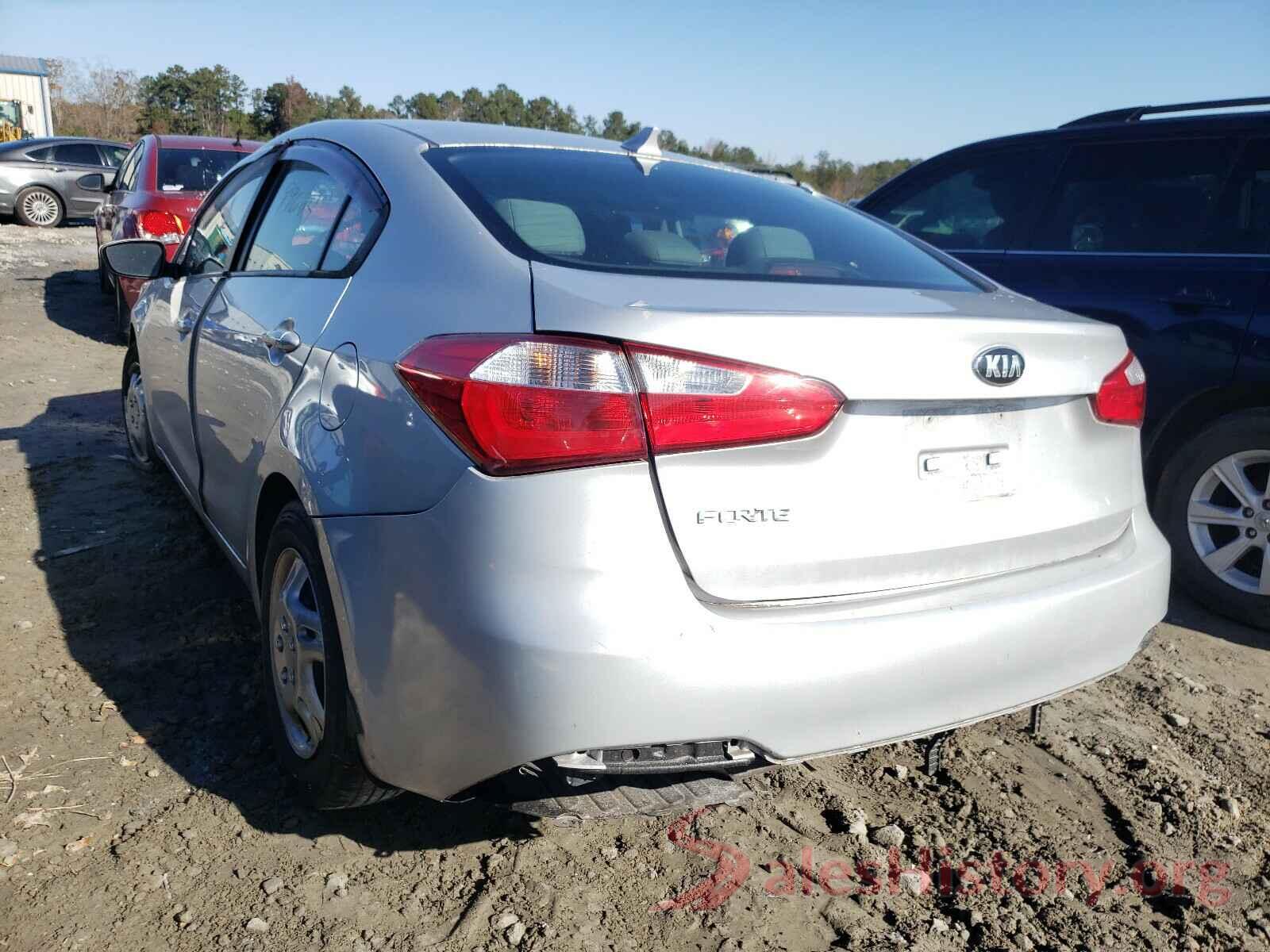 KNAFK4A69G5515832 2016 KIA FORTE