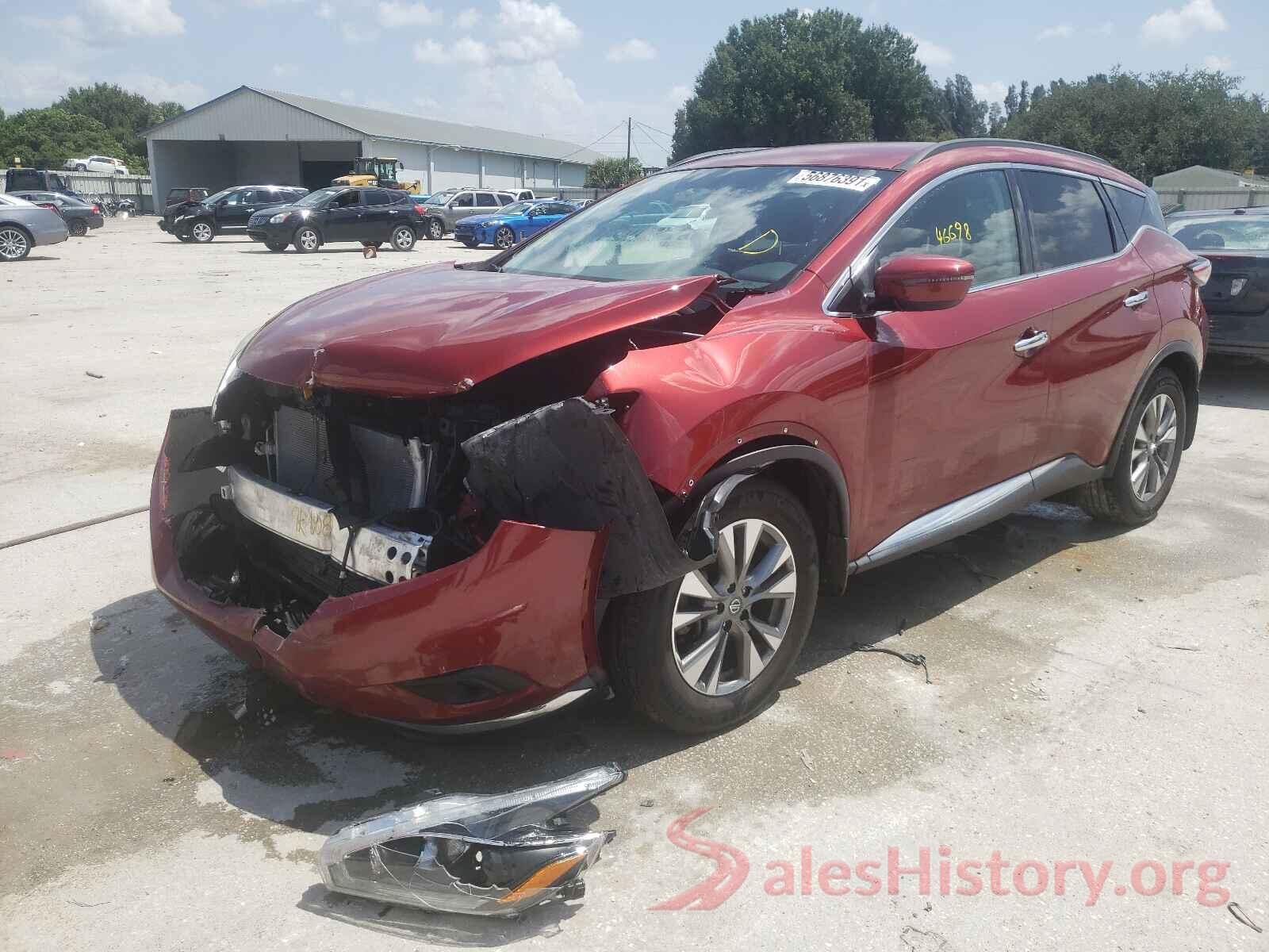 5N1AZ2MG7JN202119 2018 NISSAN MURANO