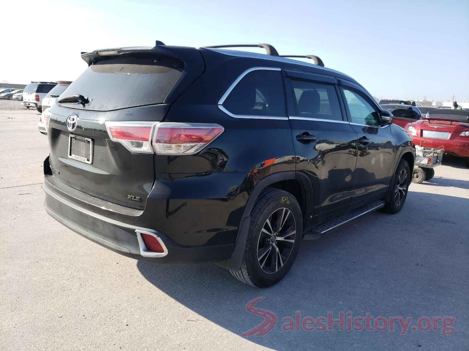 5TDKKRFH1GS160335 2016 TOYOTA HIGHLANDER