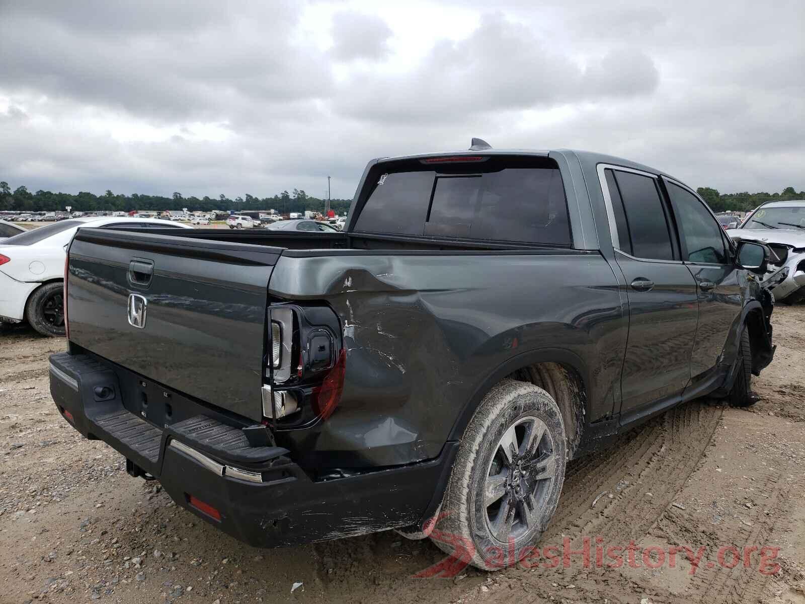 5FPYK2F61KB001514 2019 HONDA RIDGELINE