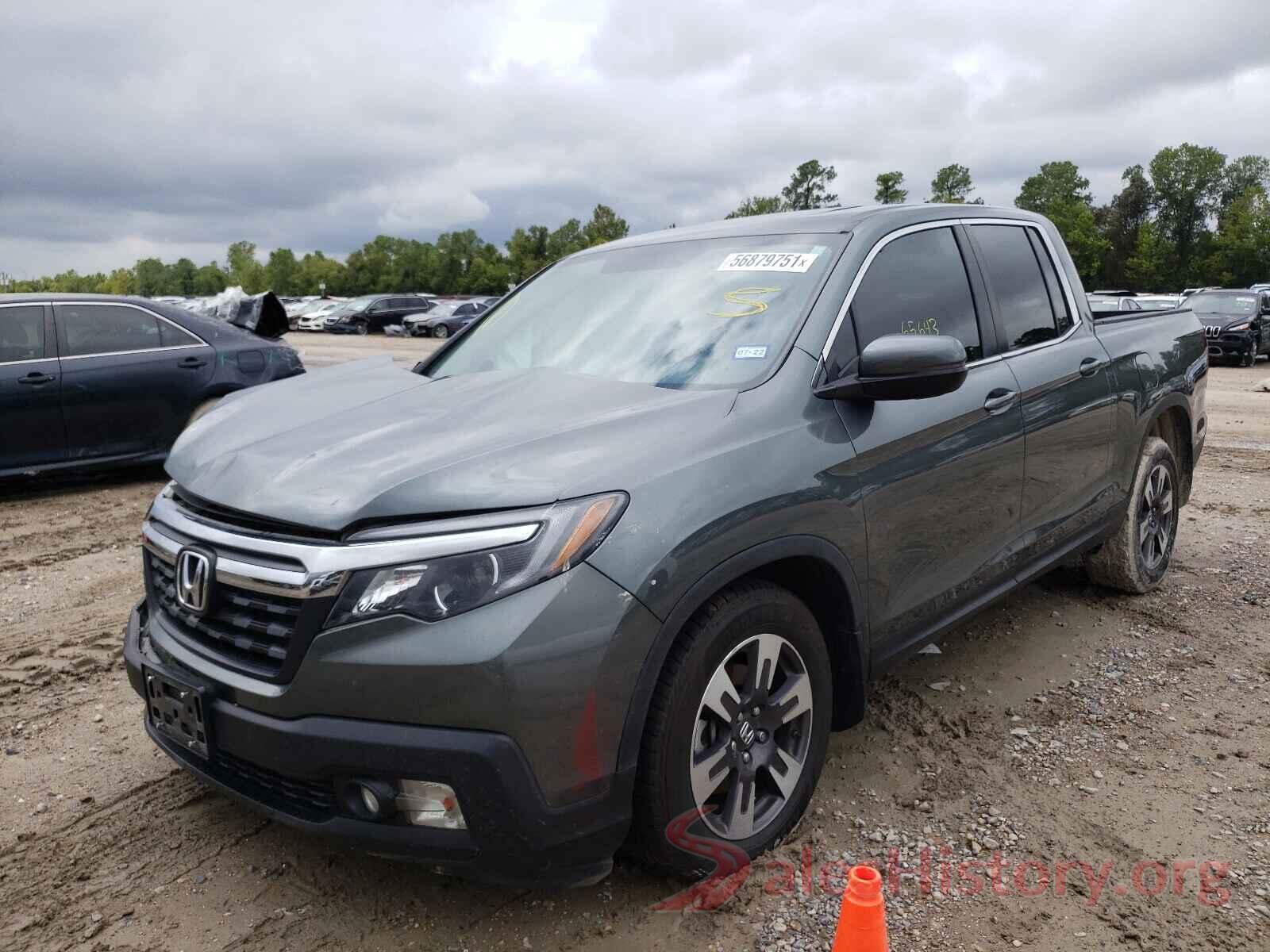 5FPYK2F61KB001514 2019 HONDA RIDGELINE