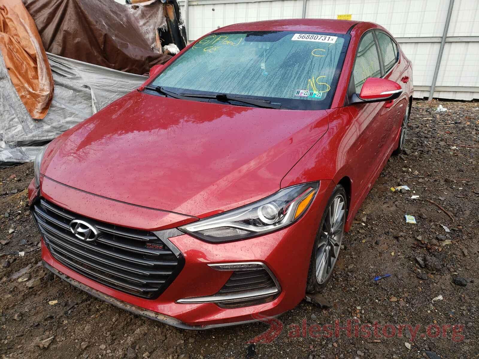 KMHD04LB7HU366687 2017 HYUNDAI ELANTRA