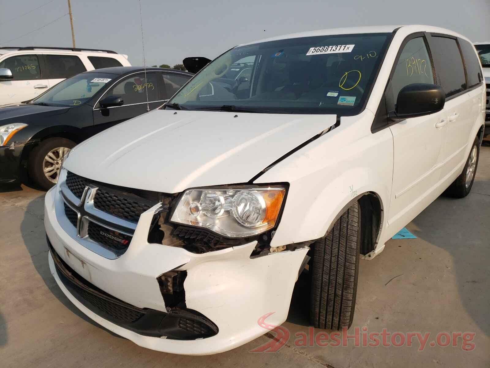 2C4RDGBGXGR130298 2016 DODGE GRAND CARA