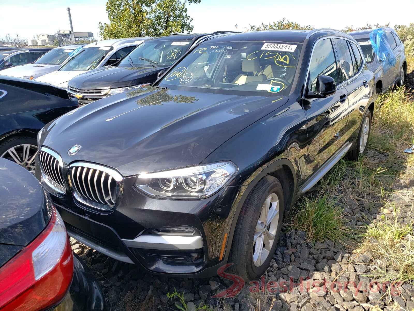 5UXTY5C09M9E20762 2021 BMW X3