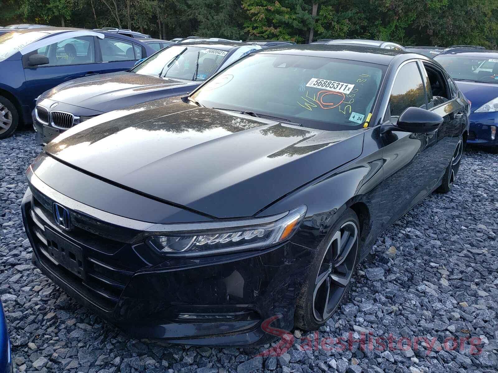 1HGCV1F36KA057596 2019 HONDA ACCORD