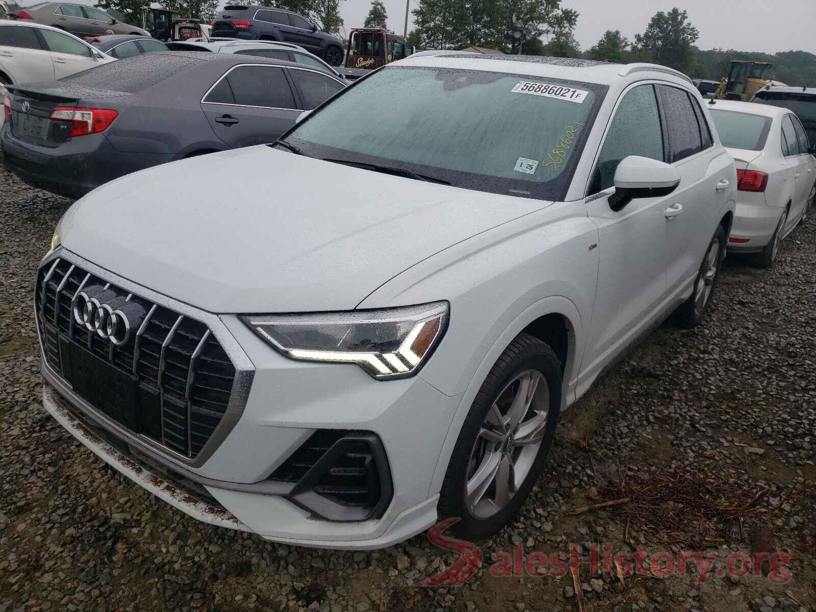 WA1EECF31L1036167 2020 AUDI Q3