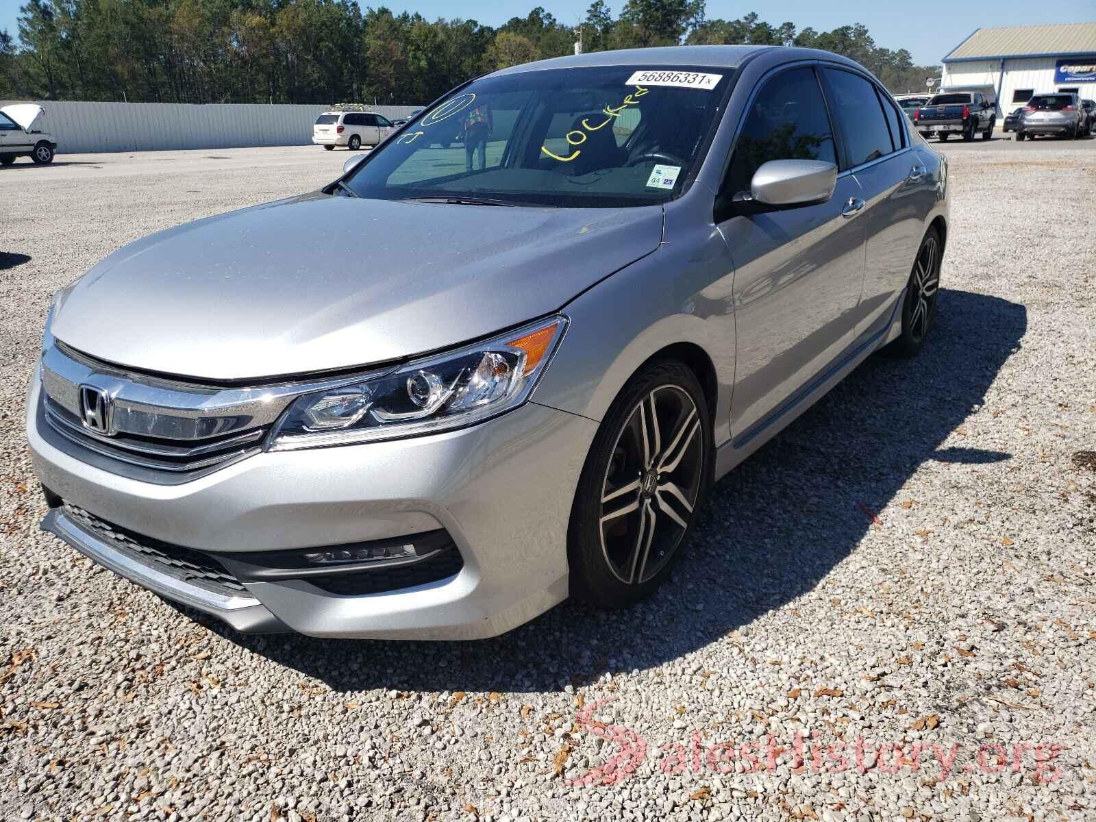 1HGCR2F52GA119661 2016 HONDA ACCORD