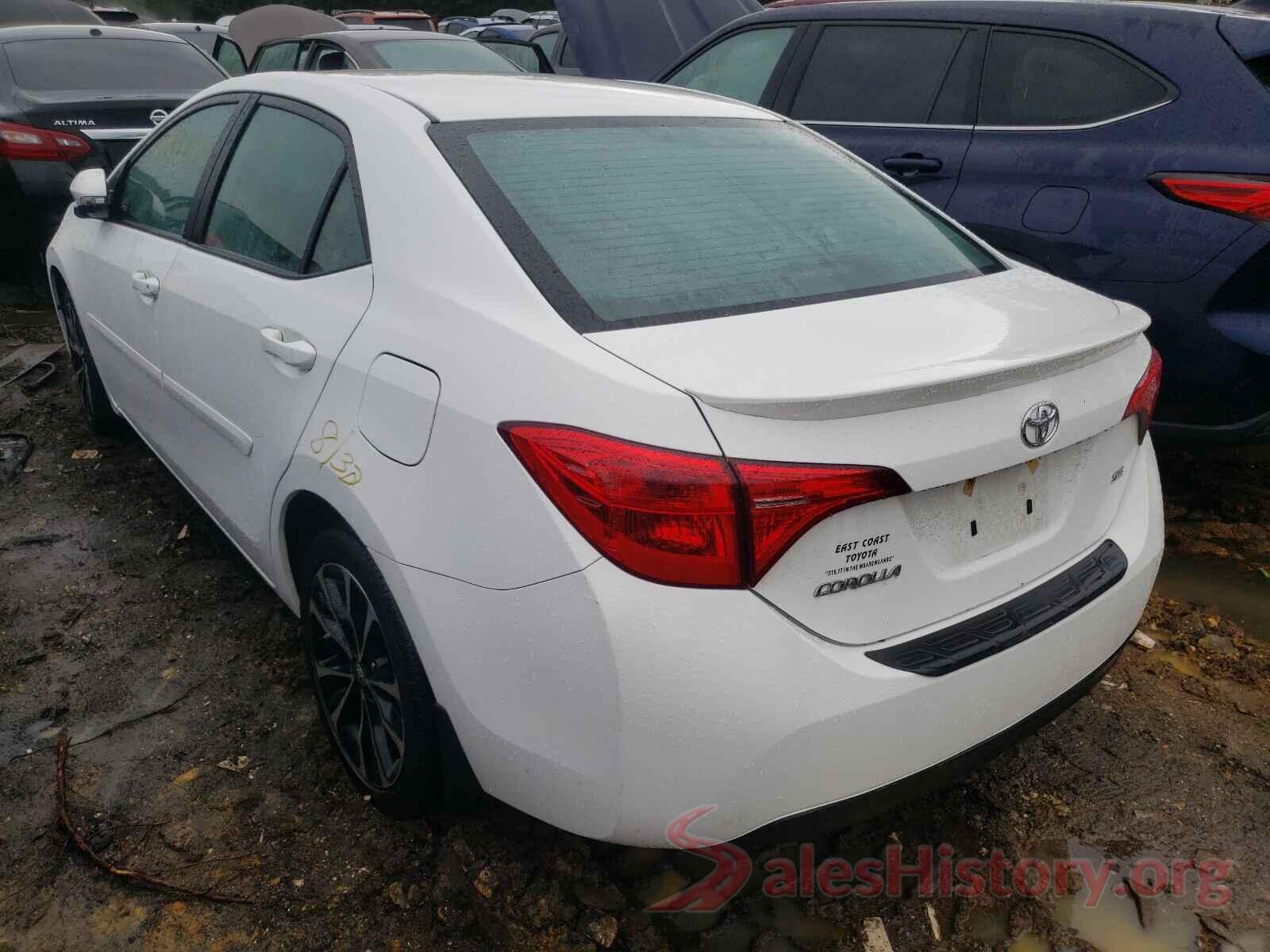 2T1BURHE2KC138617 2019 TOYOTA COROLLA