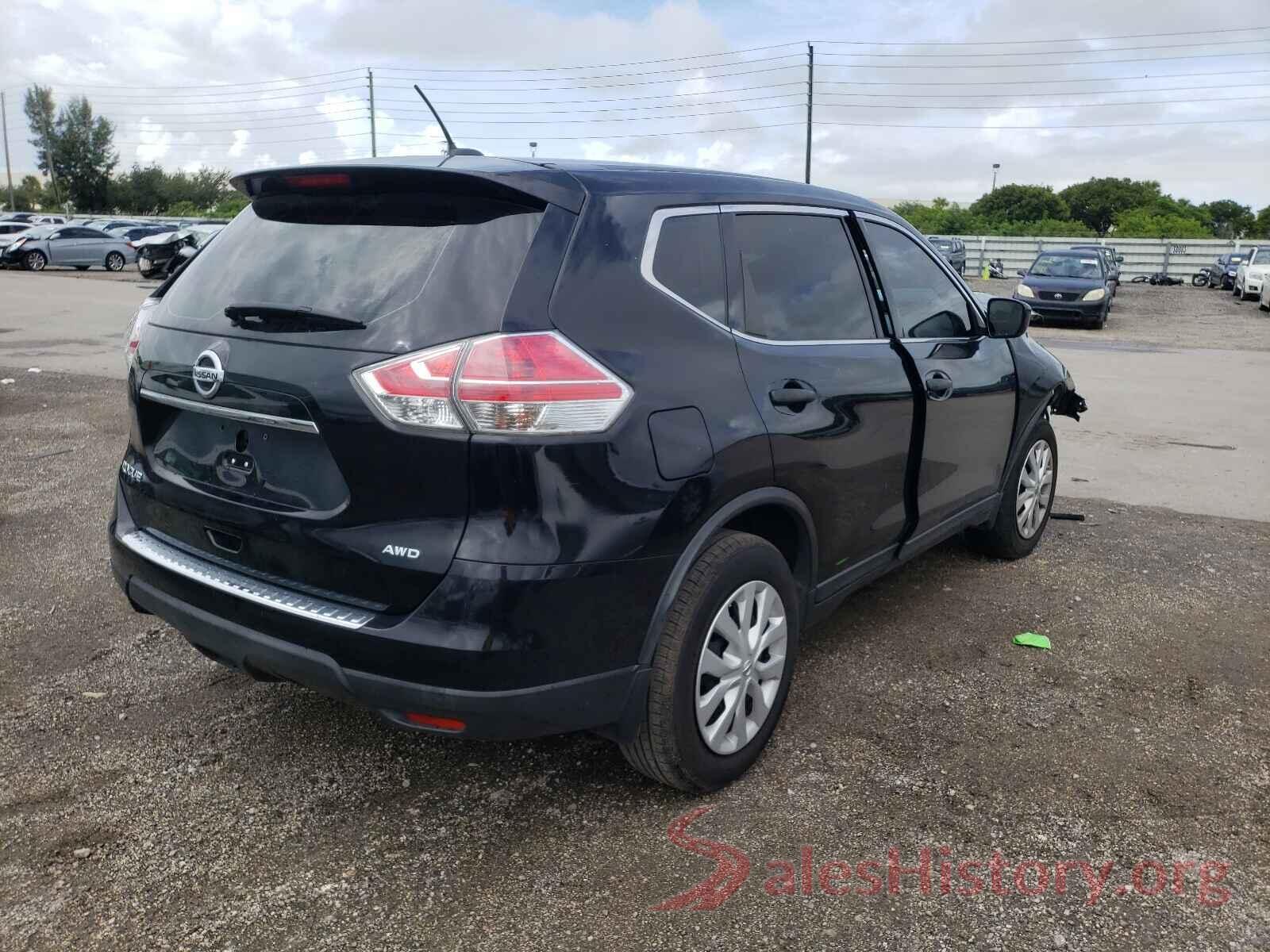 KNMAT2MV3GP624440 2016 NISSAN ROGUE