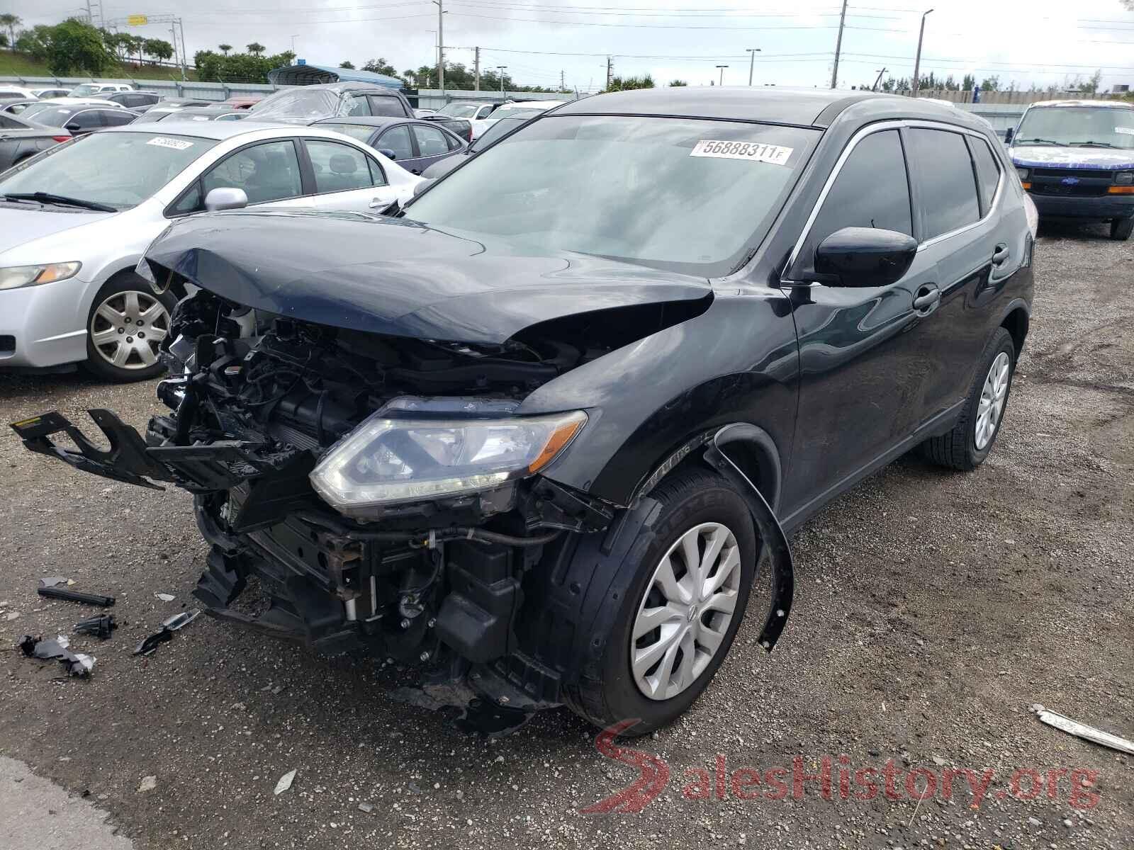 KNMAT2MV3GP624440 2016 NISSAN ROGUE