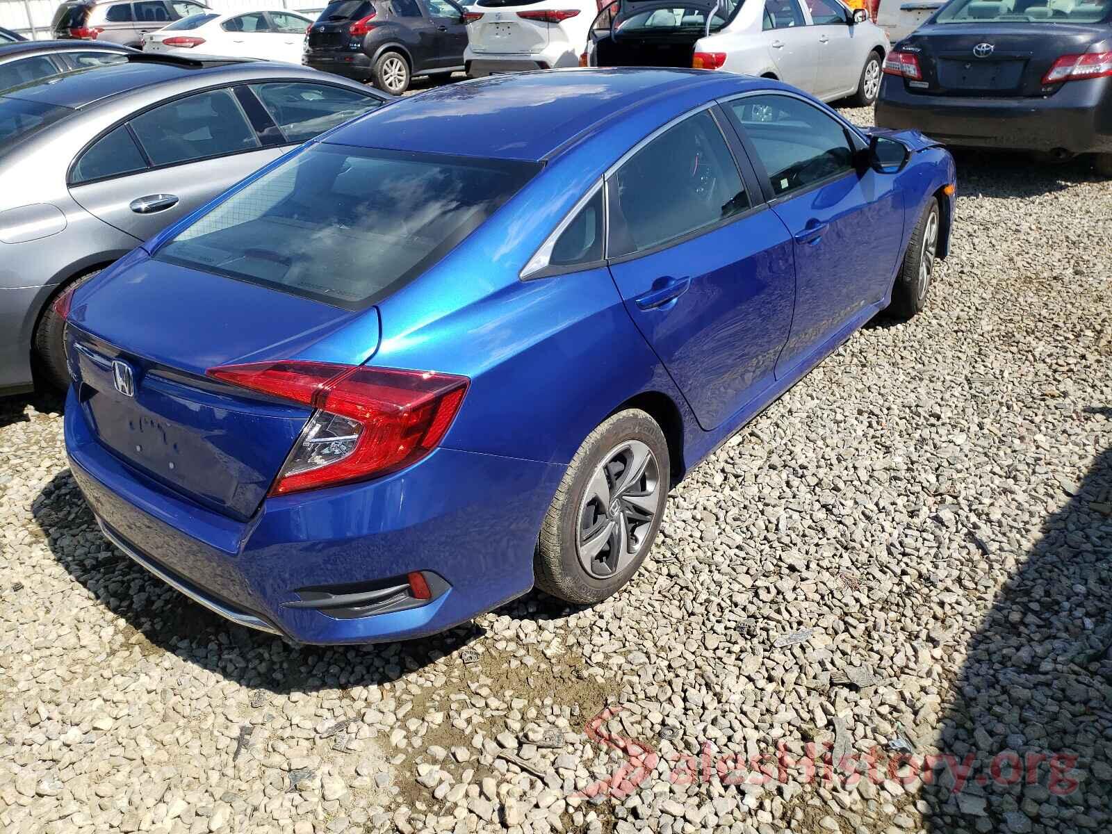 2HGFC2F62KH520466 2019 HONDA CIVIC