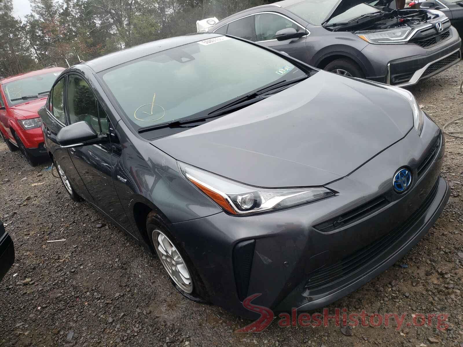 JTDKARFU6L3119534 2020 TOYOTA PRIUS