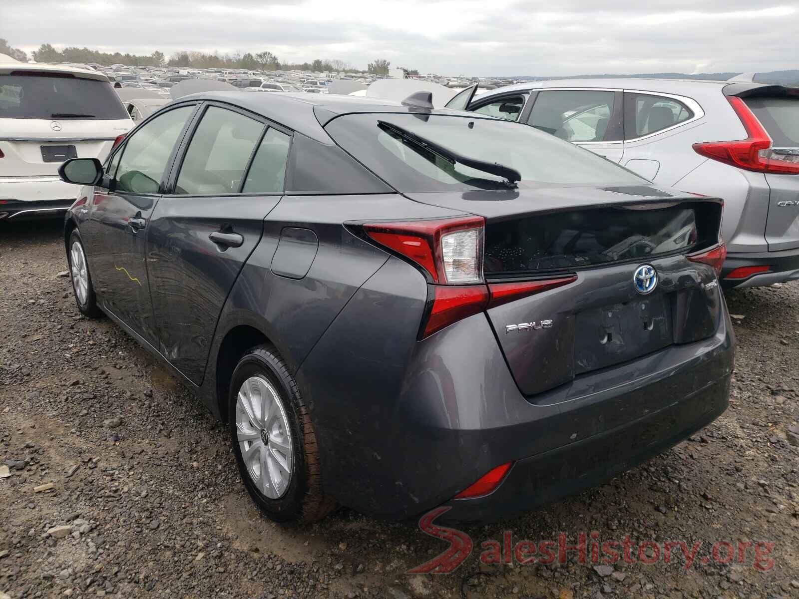 JTDKARFU6L3119534 2020 TOYOTA PRIUS