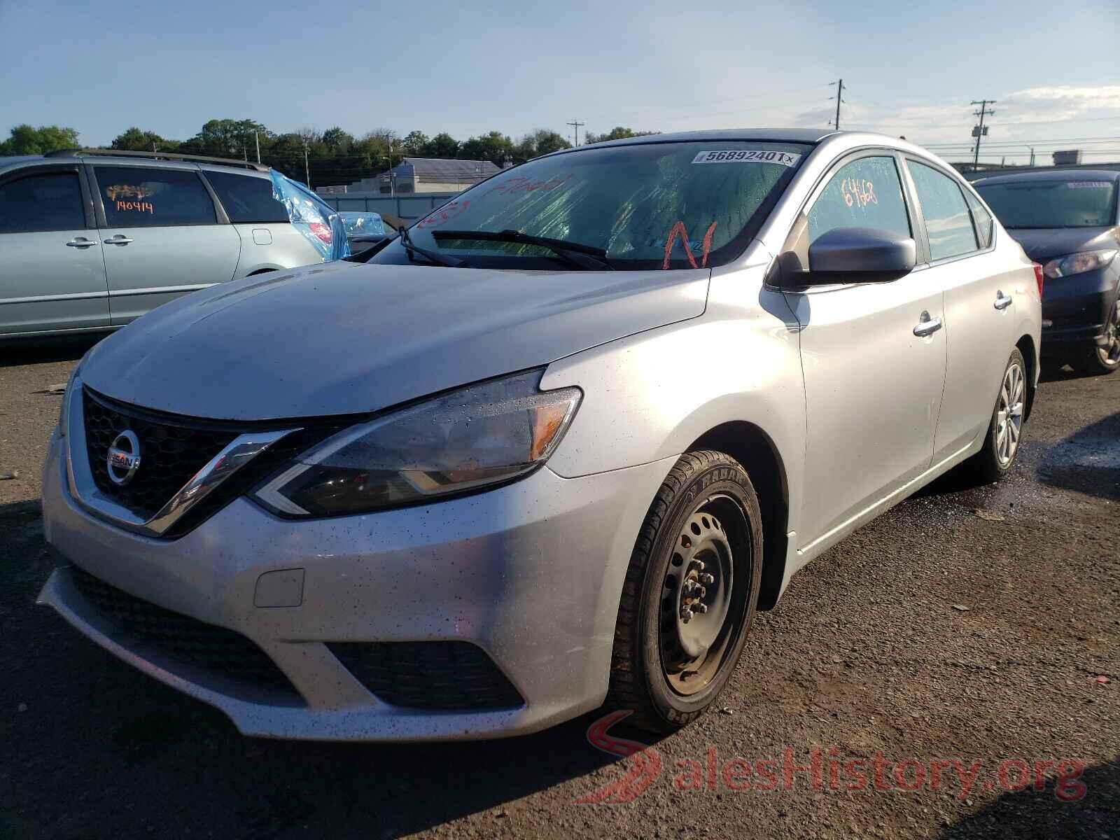 3N1AB7APXGY256992 2016 NISSAN SENTRA