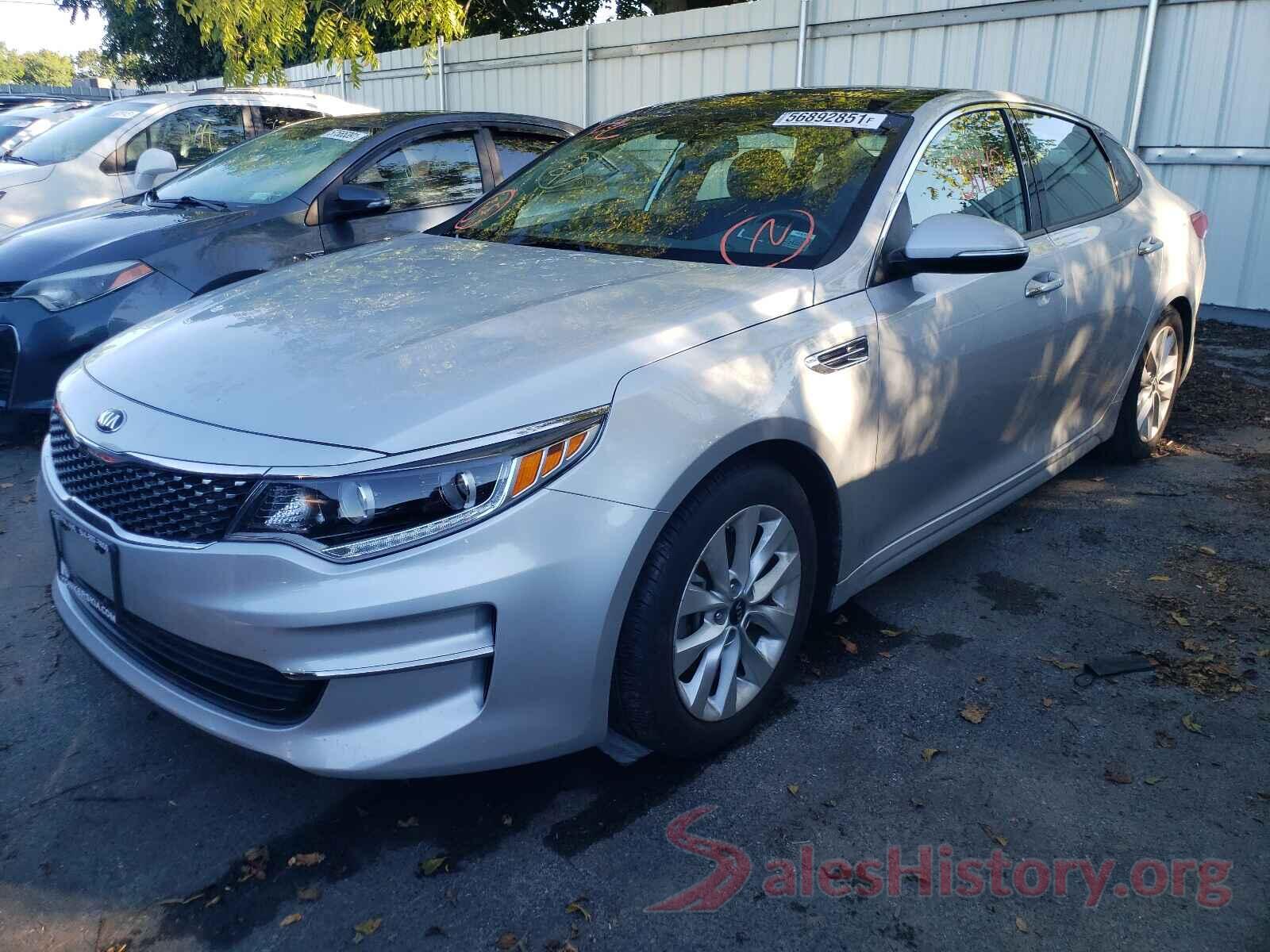 5XXGU4L33GG059455 2016 KIA OPTIMA