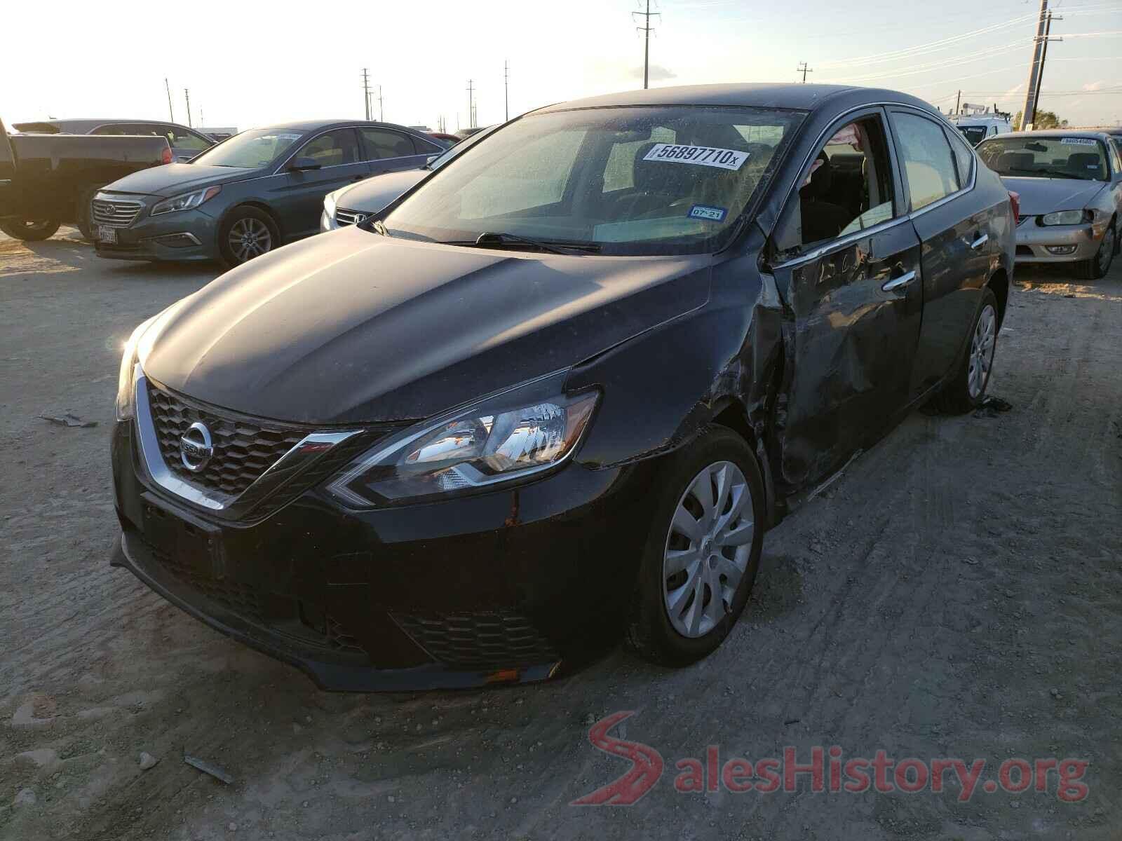 3N1AB7AP1KY313752 2019 NISSAN SENTRA