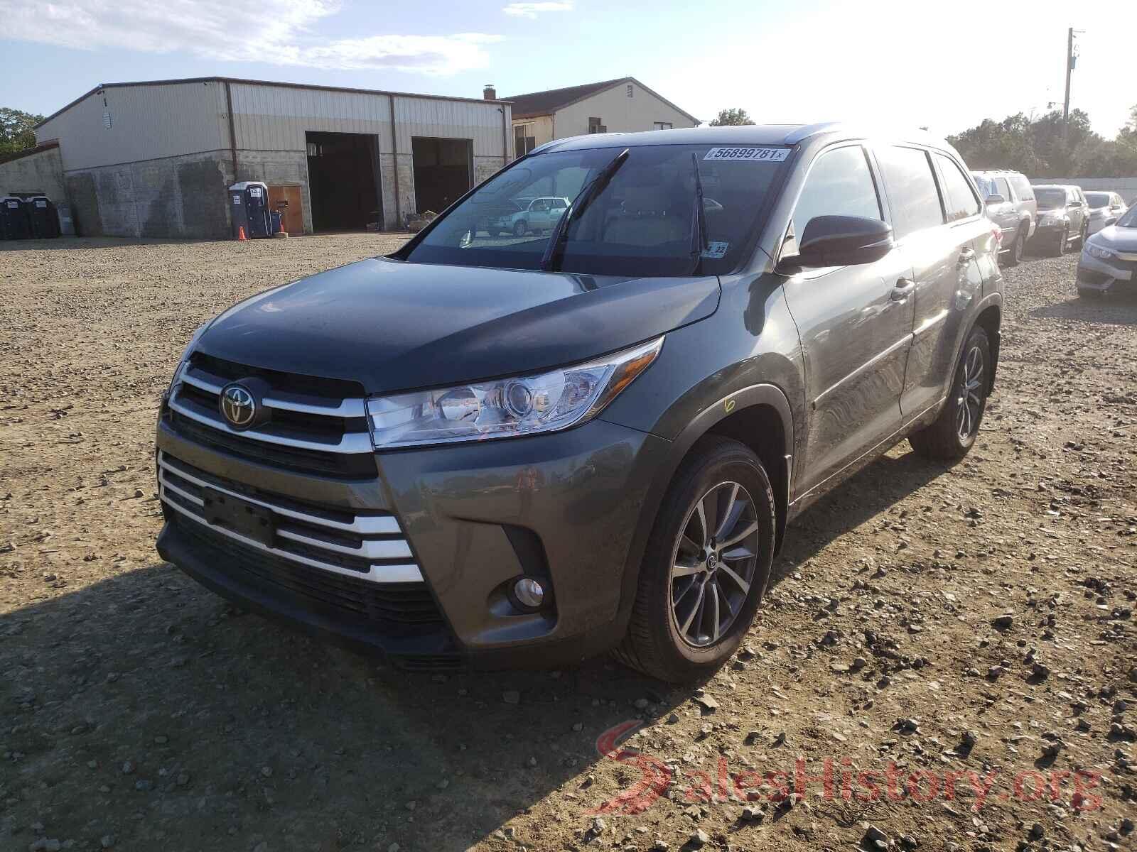 5TDJZRFH8JS888796 2018 TOYOTA HIGHLANDER