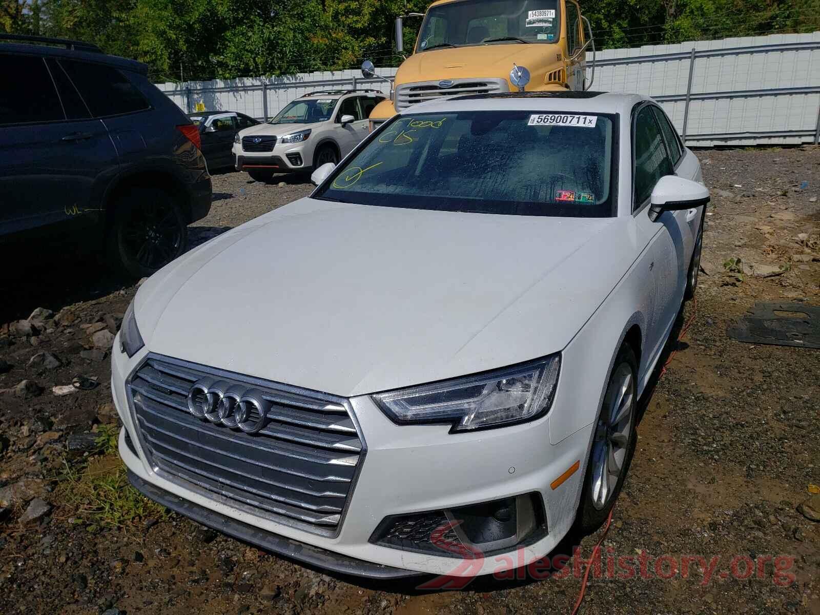 WAUENAF46KN015709 2019 AUDI A4