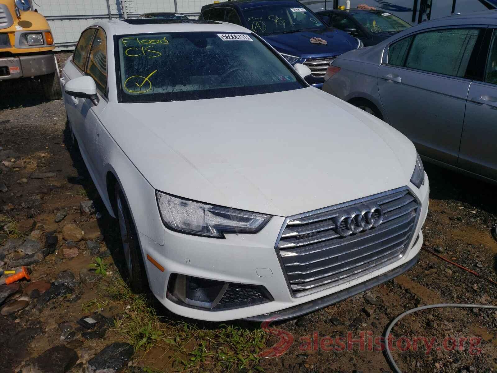 WAUENAF46KN015709 2019 AUDI A4