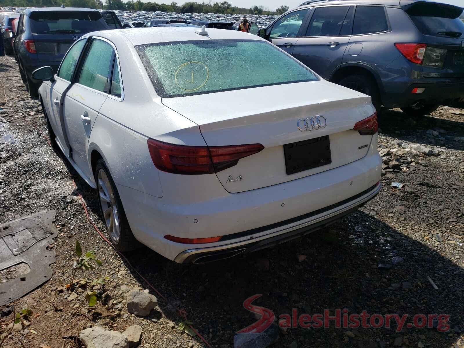 WAUENAF46KN015709 2019 AUDI A4