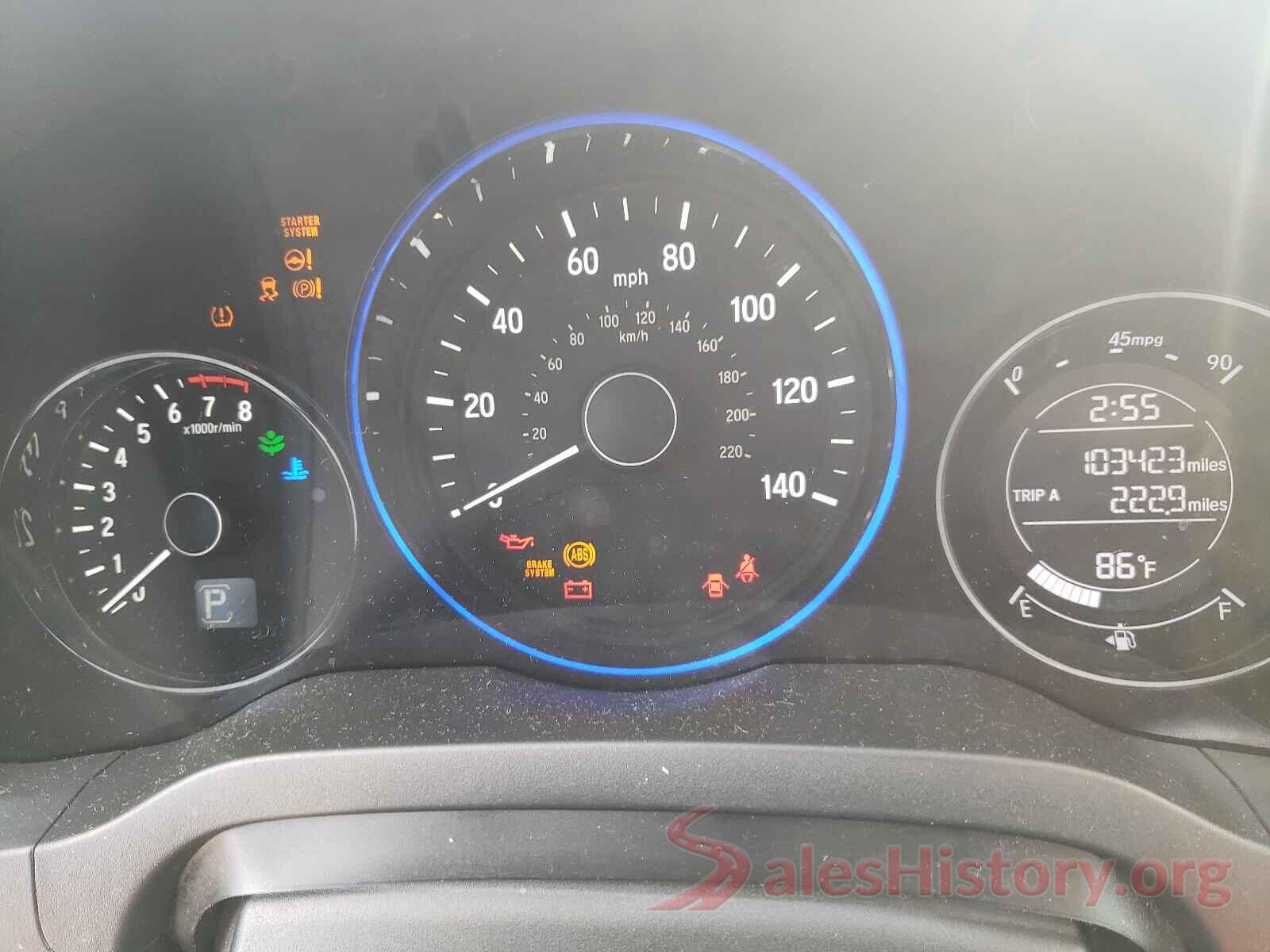 3CZRU6H50HM712462 2017 HONDA HR-V