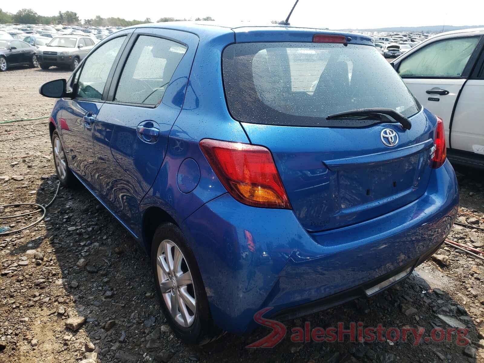 VNKKTUD31HA076416 2017 TOYOTA YARIS