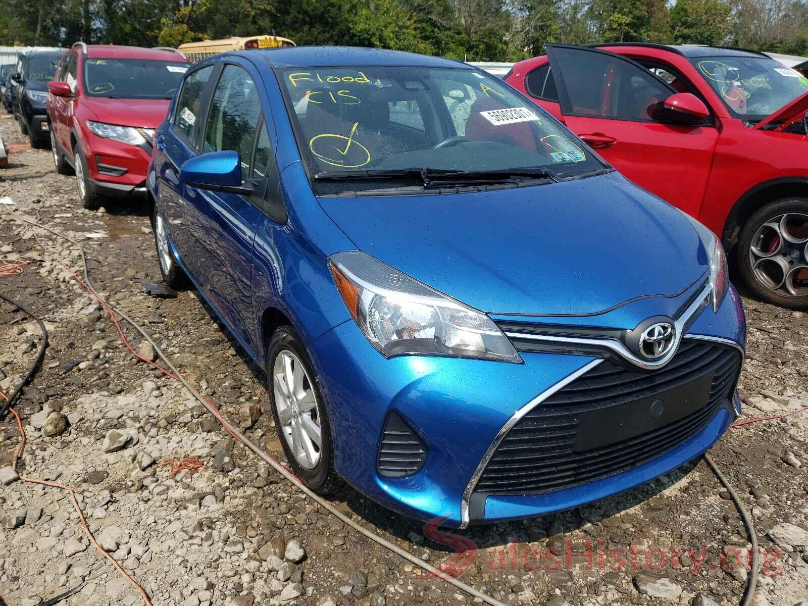 VNKKTUD31HA076416 2017 TOYOTA YARIS