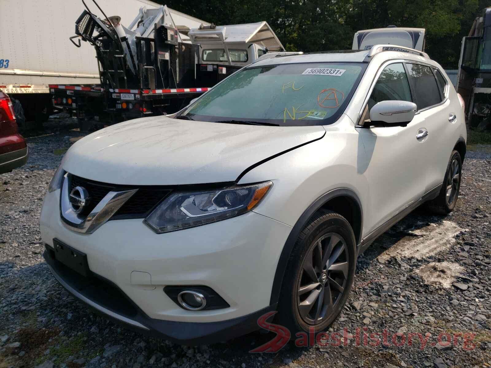 5N1AT2MV6GC774027 2016 NISSAN ROGUE