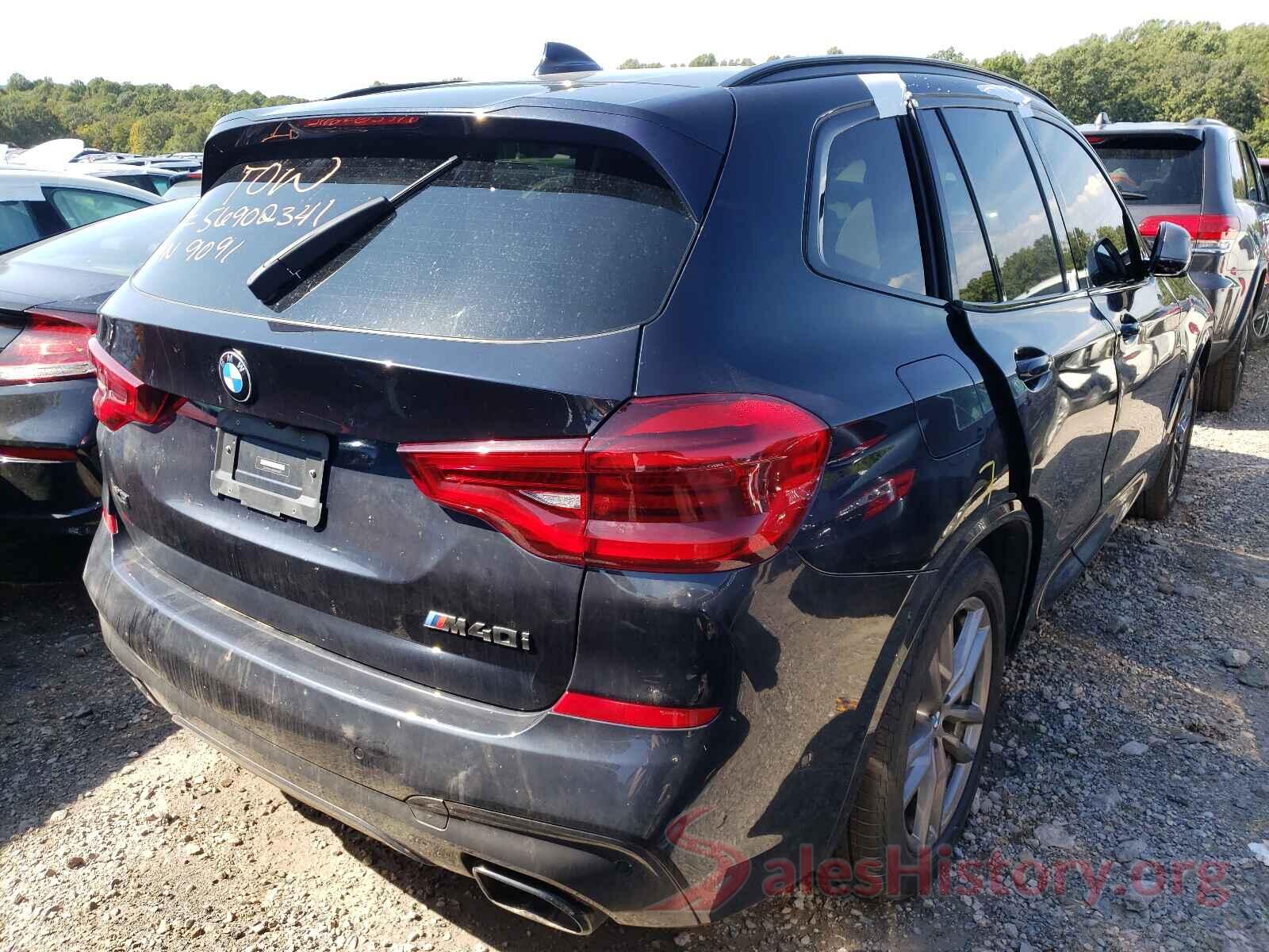 5UXTS3C51K0Z09091 2019 BMW X3