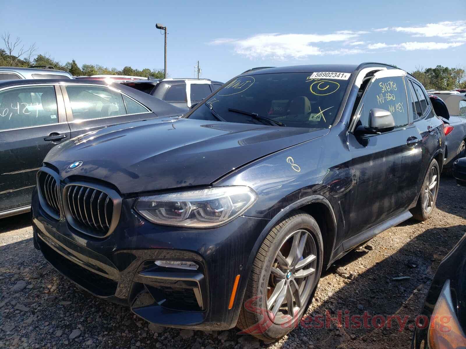 5UXTS3C51K0Z09091 2019 BMW X3