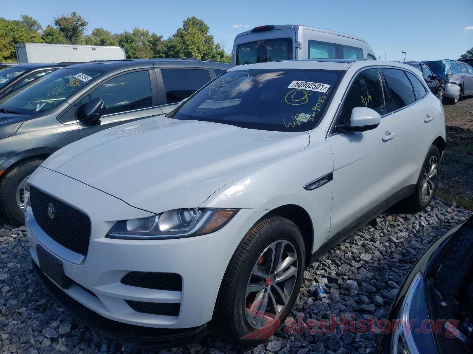 SADCJ2FX8LA657612 2020 JAGUAR F-PACE