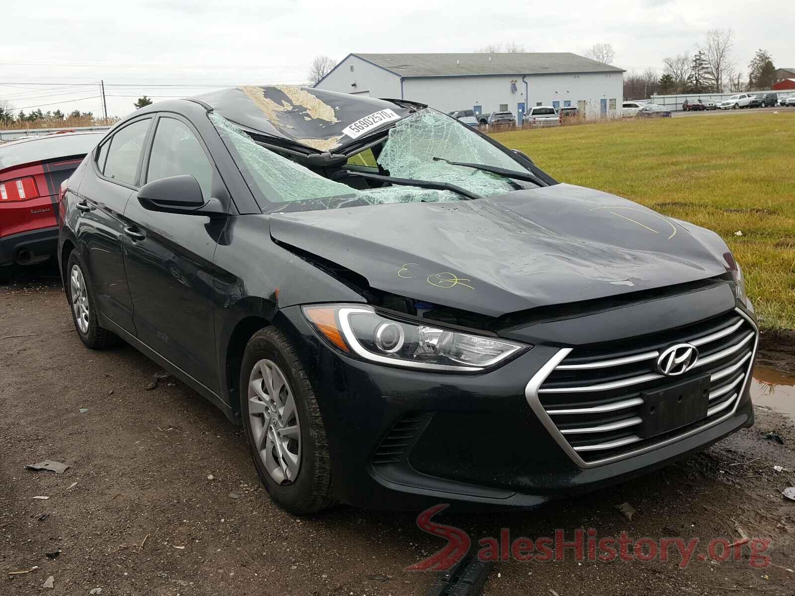 5NPD74LF6HH100204 2017 HYUNDAI ELANTRA