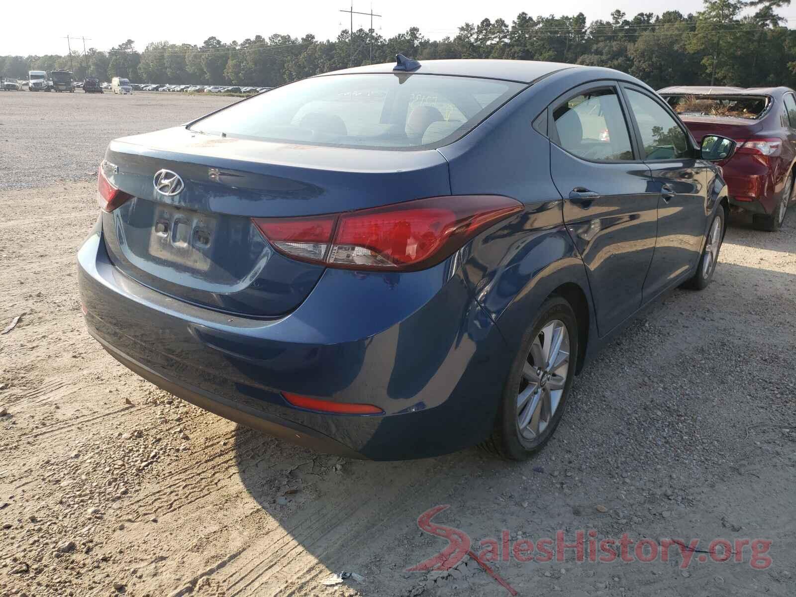 KMHDH4AE0GU601418 2016 HYUNDAI ELANTRA