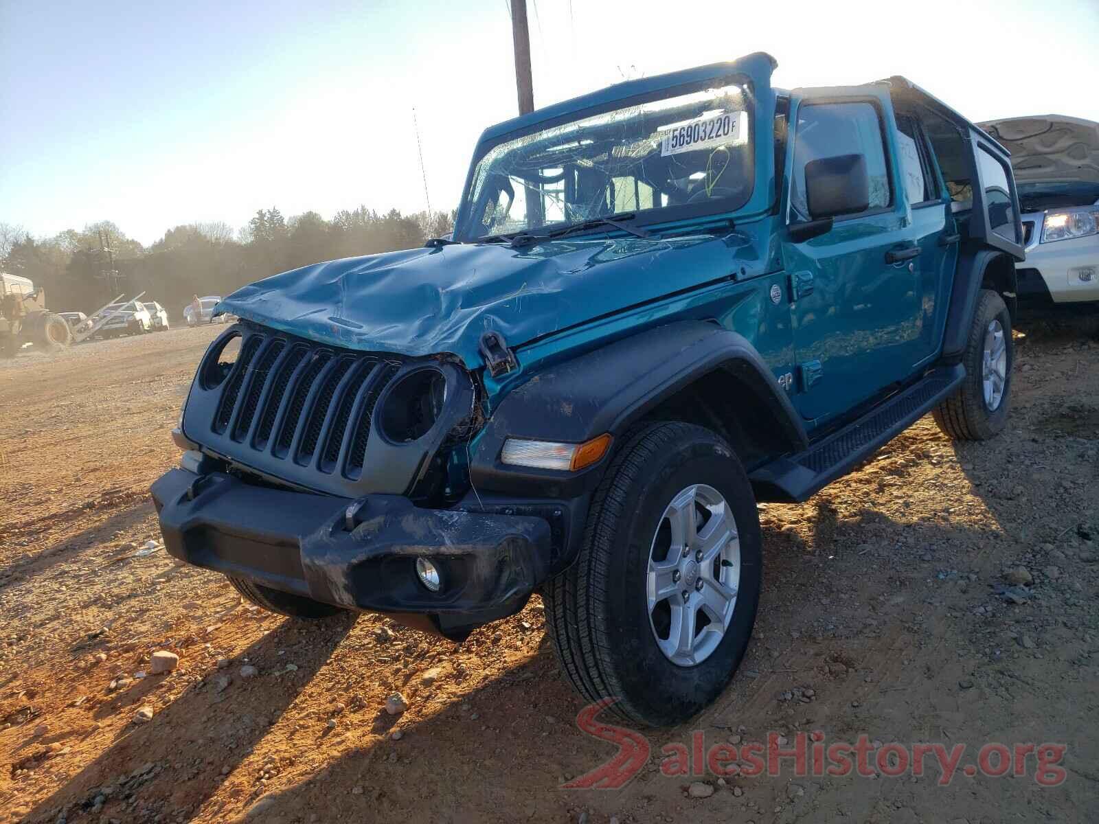 1C4HJXDN7LW136514 2020 JEEP WRANGLER