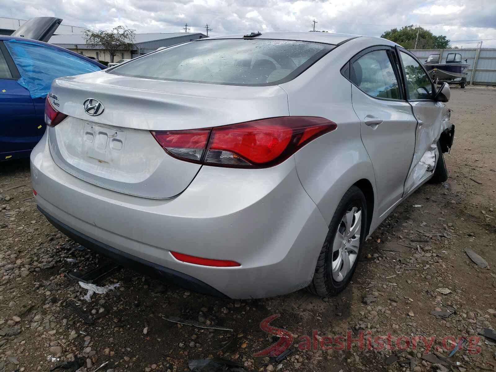 5NPDH4AE0GH705342 2016 HYUNDAI ELANTRA