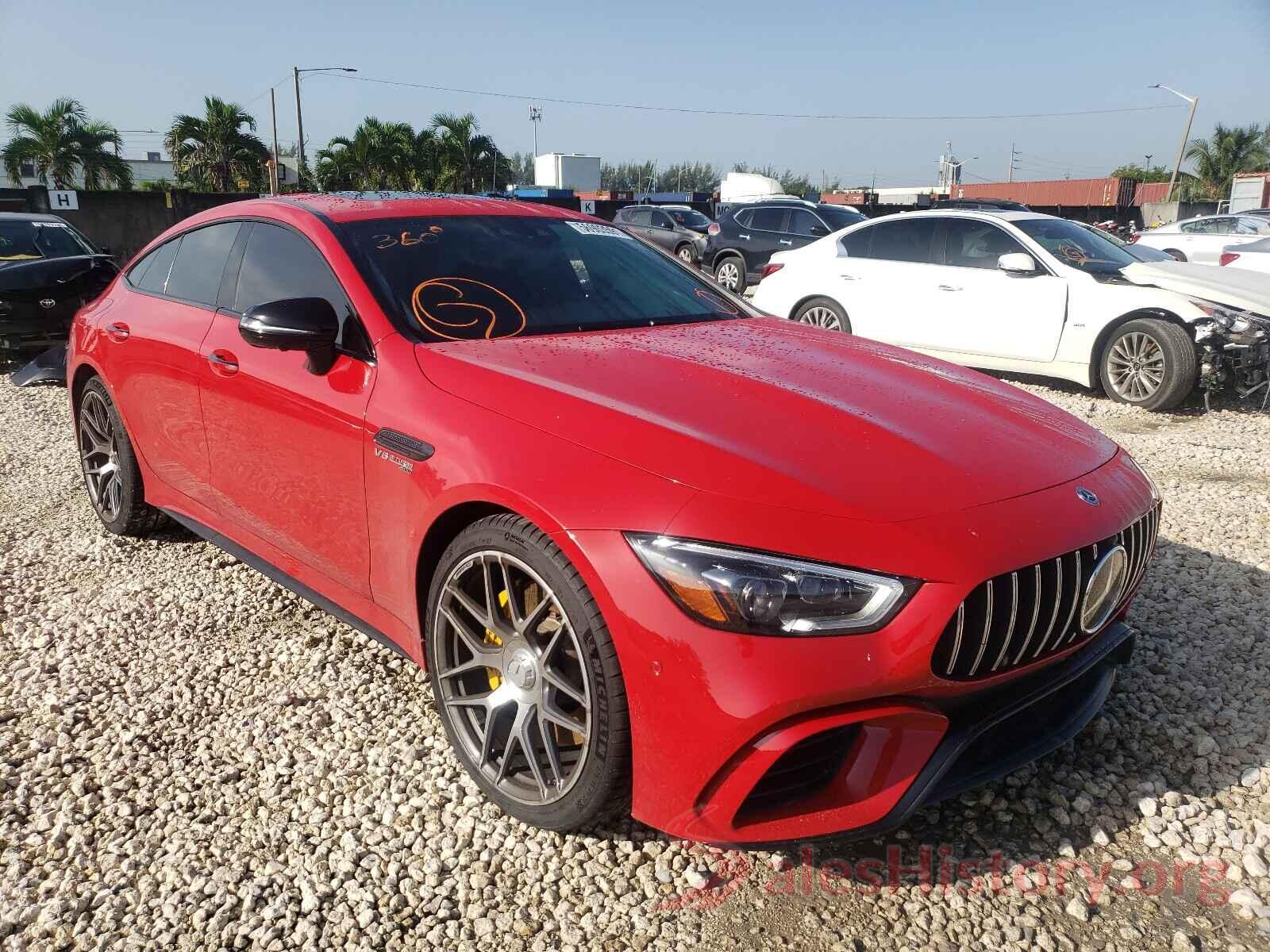 WDD7X8JB9KA001918 2019 MERCEDES-BENZ GT-CLASS