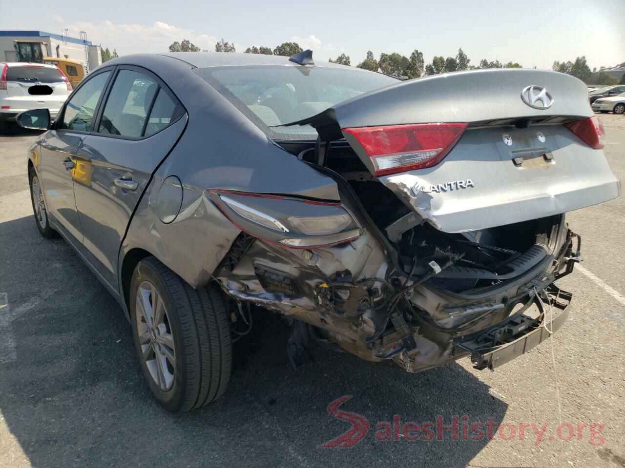 KMHD84LF7JU616303 2018 HYUNDAI ELANTRA