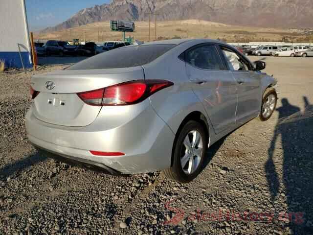 5NPDH4AE8GH772903 2016 HYUNDAI ELANTRA